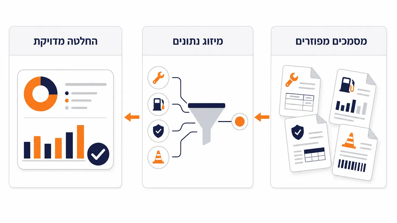 ניהול תחזוקה ועלויות בצי רכב